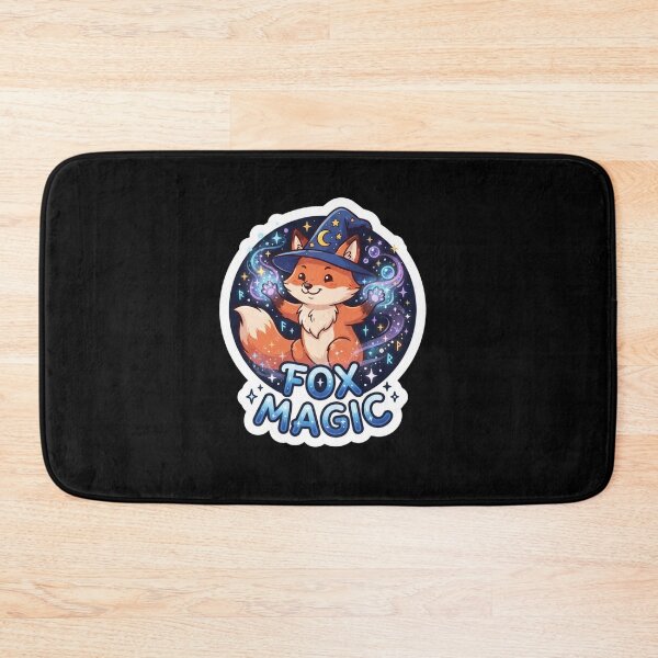 Item preview, Cute Wizard Fox Casting Magic Spells designed and sold by Owcomm.