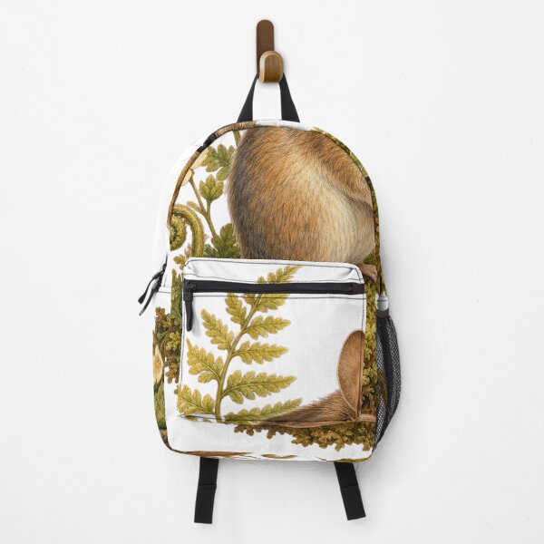Item preview, Field Mouse and Garden Snail designed and sold by Freshloop Studio | Whimsical Vintage Art.