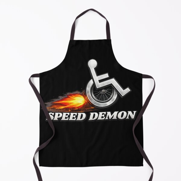 Item preview, Speed Demon Funny Wheelchair Disability Humor designed and sold by ttuniques.