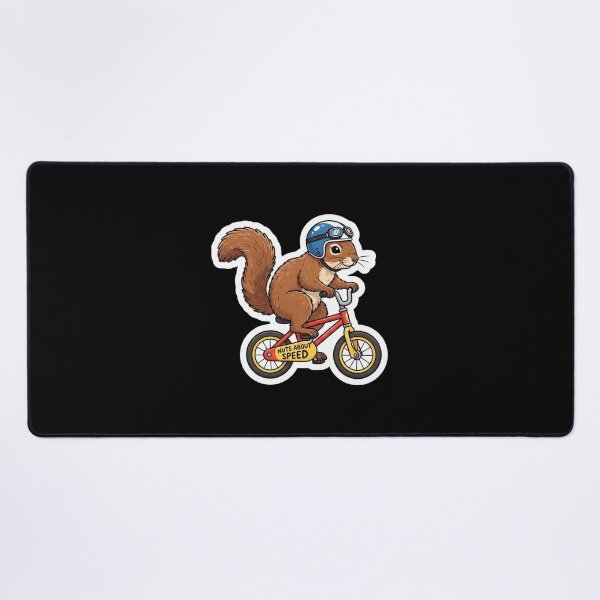 Item preview, Cute Squirrel Riding A Small Bicycle designed and sold by Owcomm.