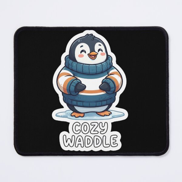 Item preview, Cute Penguin Wearing A Cozy Sweater designed and sold by Owcomm.