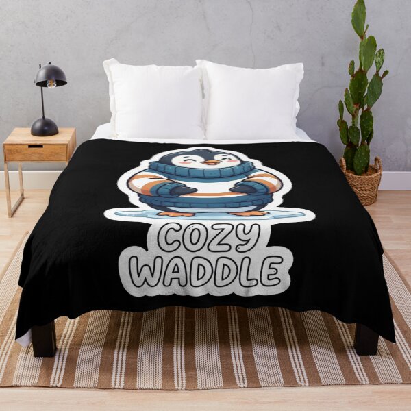 Item preview, Cute Penguin Wearing A Cozy Sweater designed and sold by Owcomm.