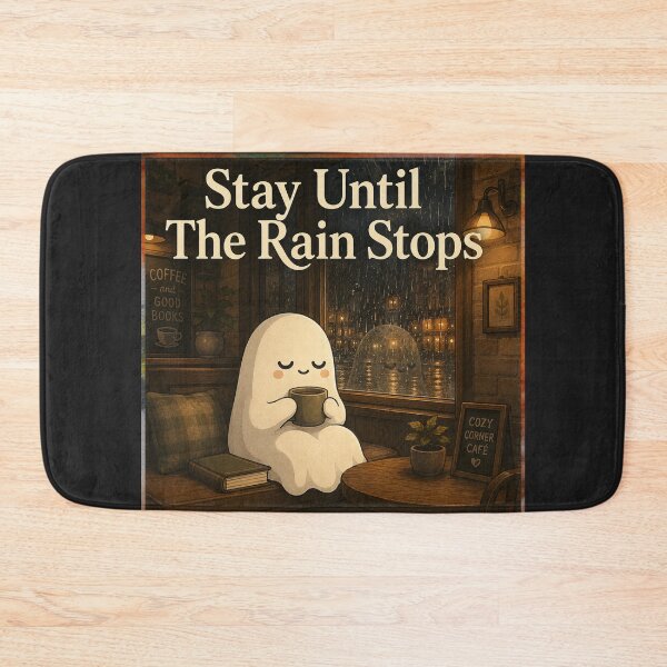 Item preview, Stay Until The Rain Stops designed and sold by QuietNovaShop.