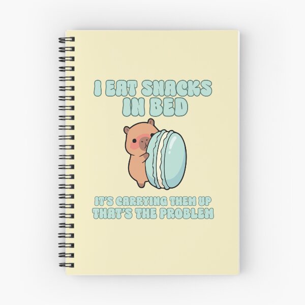 Item preview, I eat snacks in bed, it's carrying them up that's the problem designed and sold by BritishDelights.