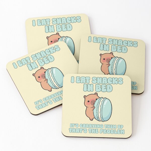 Item preview, I eat snacks in bed, it's carrying them up that's the problem designed and sold by BritishDelights.