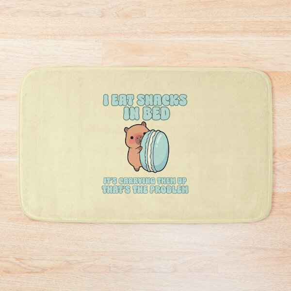 Item preview, I eat snacks in bed, it's carrying them up that's the problem designed and sold by BritishDelights.