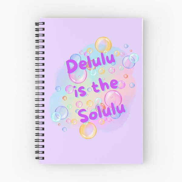 Item preview, DELULU IS THE SOLULU Pastel Bubbles Watercolor Tie Dye  designed and sold by JaymeOctober.