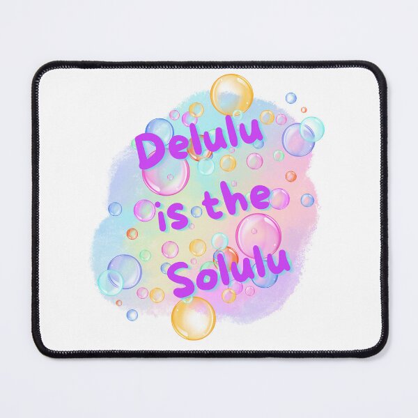 Item preview, DELULU IS THE SOLULU Pastel Bubbles Watercolor Tie Dye  designed and sold by JaymeOctober.