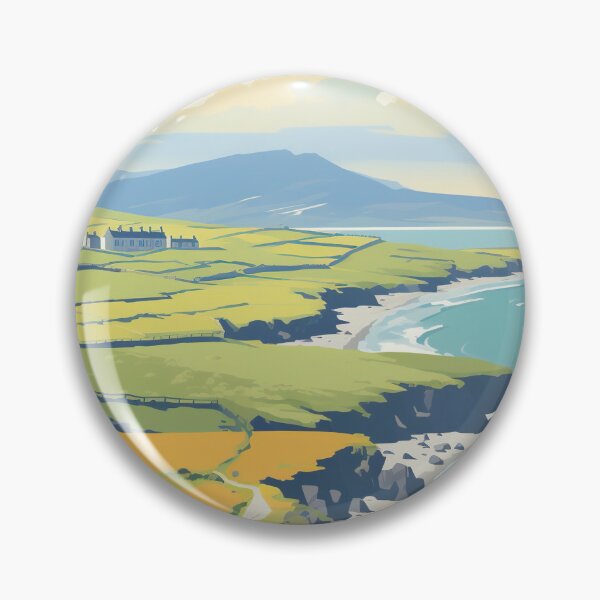 Item preview, Ireland, Emerald Bay Wall Art designed and sold by MarkedArtPrints.