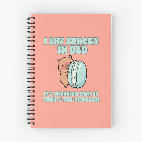 Item preview, I eat snacks in bed, it's carrying them up that's the problem designed and sold by BritishDelights.