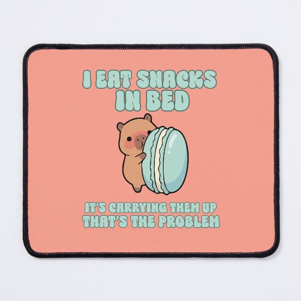 Item preview, I eat snacks in bed, it's carrying them up that's the problem designed and sold by BritishDelights.