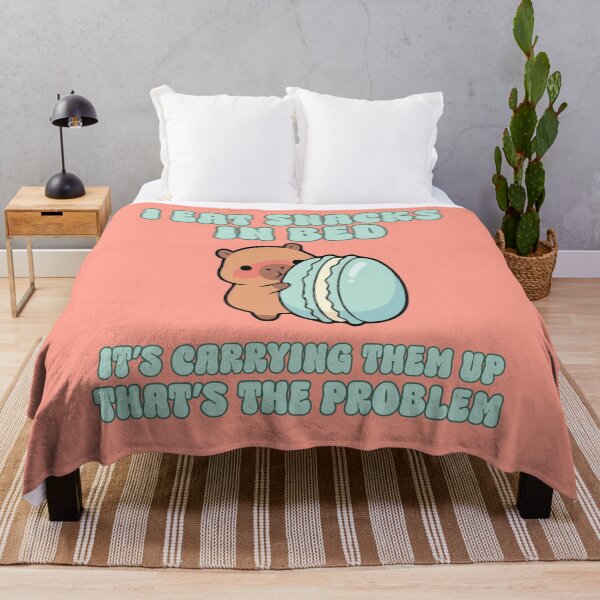 Item preview, I eat snacks in bed, it's carrying them up that's the problem designed and sold by BritishDelights.