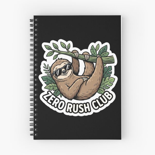 Item preview, Cool Sloth Resting Zero Rush Club designed and sold by Owcomm.