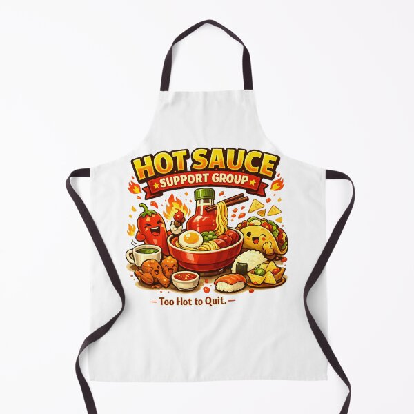 Item preview, Hot Sauce Support Group – Too Hot to Quit. designed and sold by Ripoubsb.