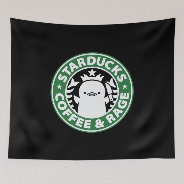Item preview, Coffee and Rage Funny Duck designed and sold by Tobe Fonseca®.