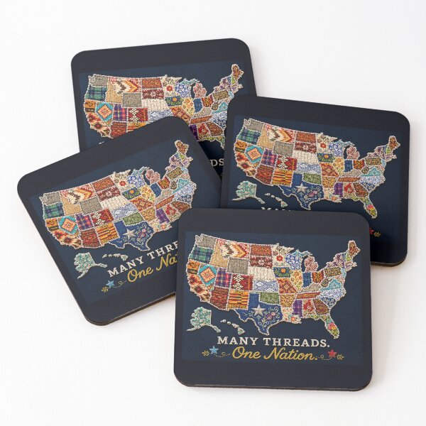 Item preview, ✂️ STITCHED TOGETHER COLLECTION ✂️- ❤️ - Many Threads One Nation v1 designed and sold by WheelieGdArt.