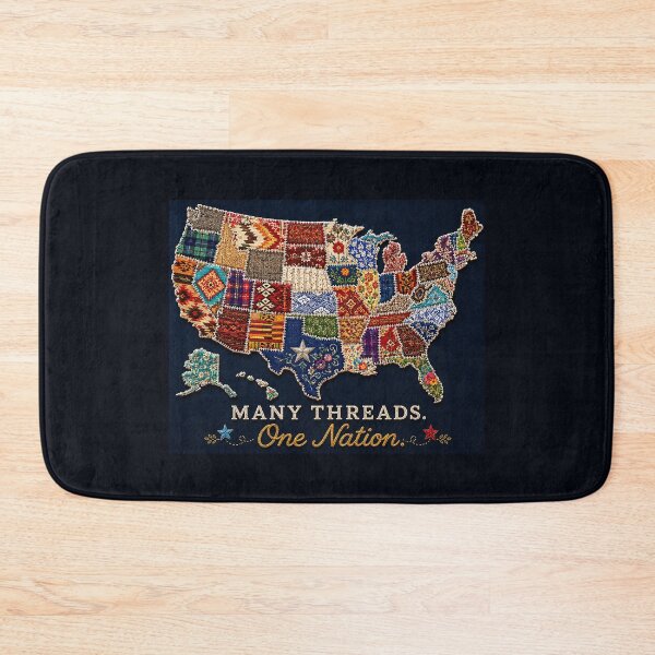 Item preview, ✂️ STITCHED TOGETHER COLLECTION ✂️- ❤️ - Many Threads One Nation v1 designed and sold by WheelieGdArt.