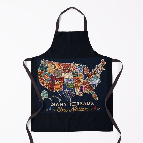 Item preview, ✂️ STITCHED TOGETHER COLLECTION ✂️- ❤️ - Many Threads One Nation v1 designed and sold by WheelieGdArt.