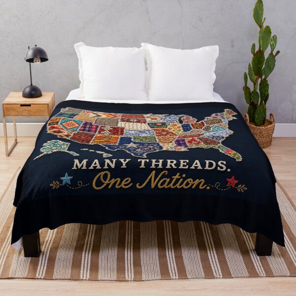 Item preview, ✂️ STITCHED TOGETHER COLLECTION ✂️- ❤️ - Many Threads One Nation v1 designed and sold by WheelieGdArt.