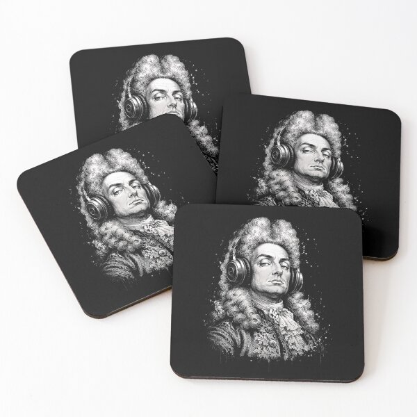 Item preview, Baroque Aristocrat Headphones Portrait designed and sold by JasKei-Designs.