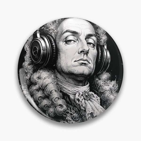 Item preview, Baroque Aristocrat Headphones Portrait designed and sold by JasKei-Designs.