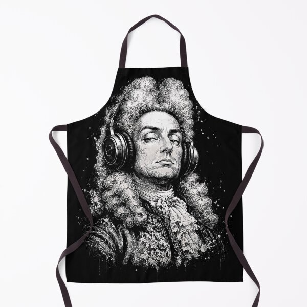Artikelvorschau, Baroque Aristocrat Headphones Portrait entworfen und verkauft von JasKei-Designs.