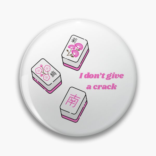Item preview, I don't give a crack - Mahjong  designed and sold by beanydesigns.