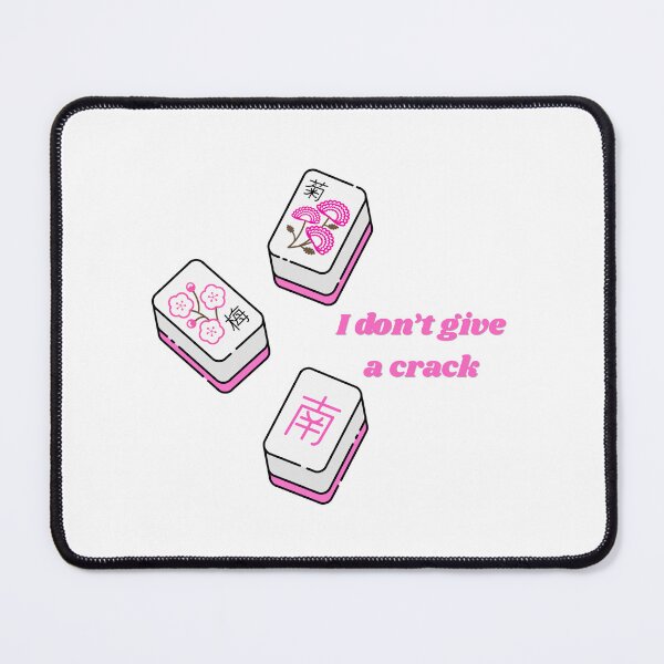 Item preview, I don't give a crack - Mahjong designed and sold by beanydesigns.
