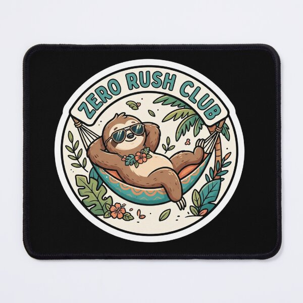 Item preview, Chill Sloth Relaxing in a Hammock designed and sold by Owcomm.