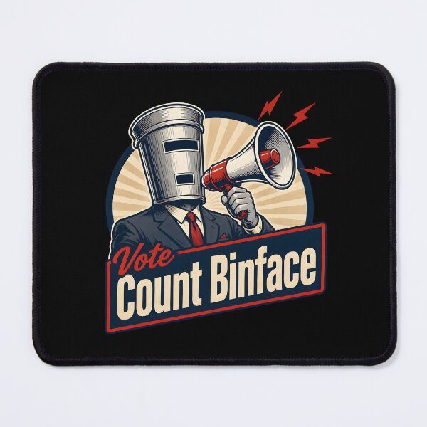 Item preview, Vote Count Binface Retro Election Campaign Humor designed and sold by Marblaes00.