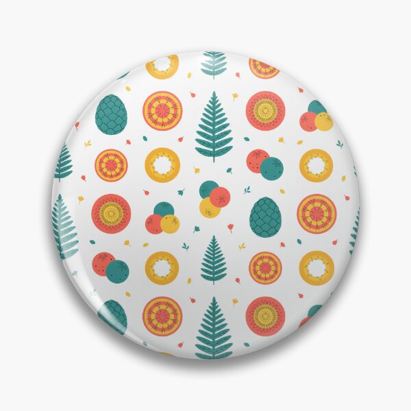 Item preview, Retro Scandinavian Pine Forest Pattern designed and sold by NuvoraNest.