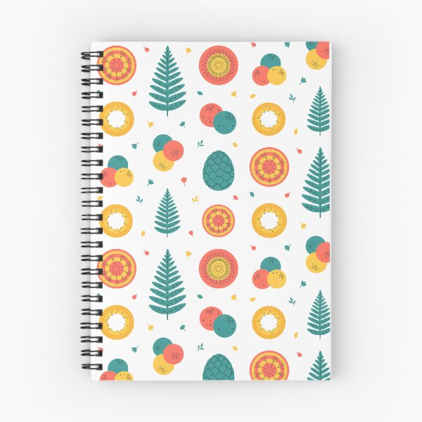 Item preview, Retro Scandinavian Pine Forest Pattern designed and sold by NuvoraNest.