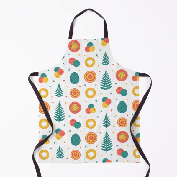 Item preview, Retro Scandinavian Pine Forest Pattern designed and sold by NuvoraNest.
