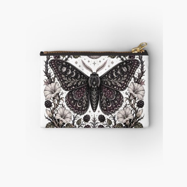 Item preview, Night Garden Society – Mystical Moth Botanical Tee designed and sold by alexrow.