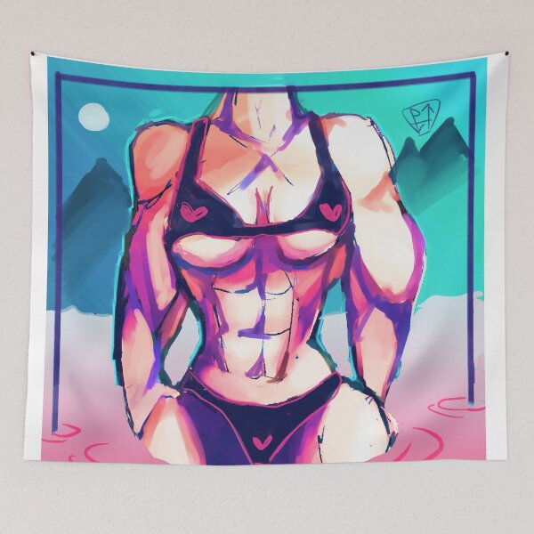 Item preview, Buff Beach Babe designed and sold by PanTran.