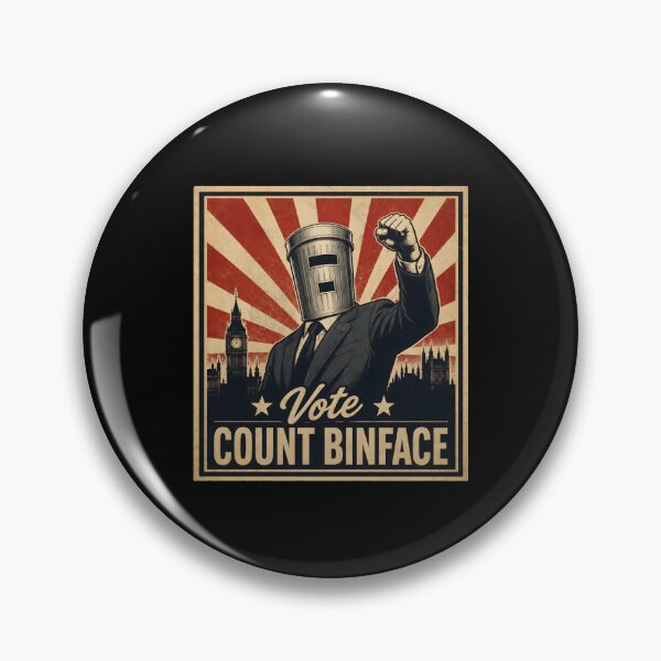 Item preview, Vote Count Binface Political Satire Campaign Design designed and sold by Marblaes00.