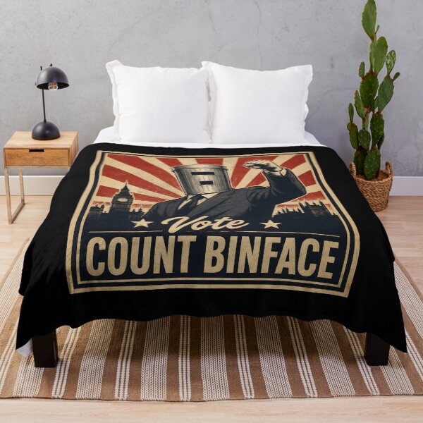 Item preview, Vote Count Binface Political Satire Campaign Design designed and sold by Marblaes00.