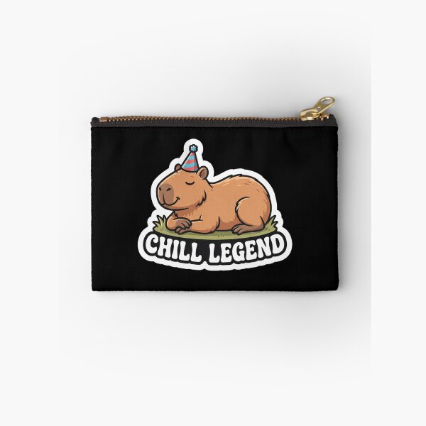 Item preview, Cute Capybara Party Animal Chill Legend designed and sold by Owcomm.