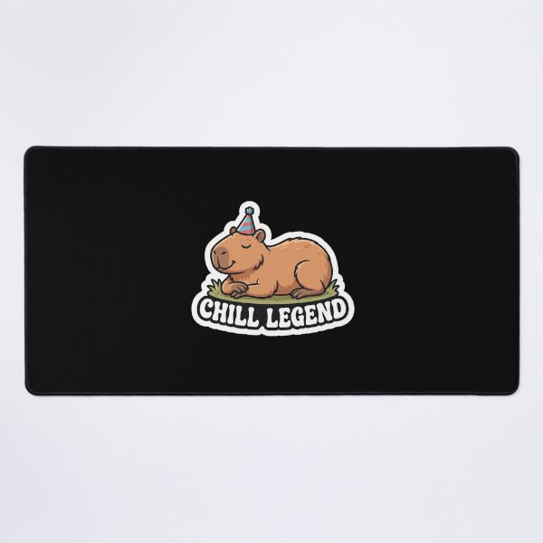 Item preview, Cute Capybara Party Animal Chill Legend designed and sold by Owcomm.
