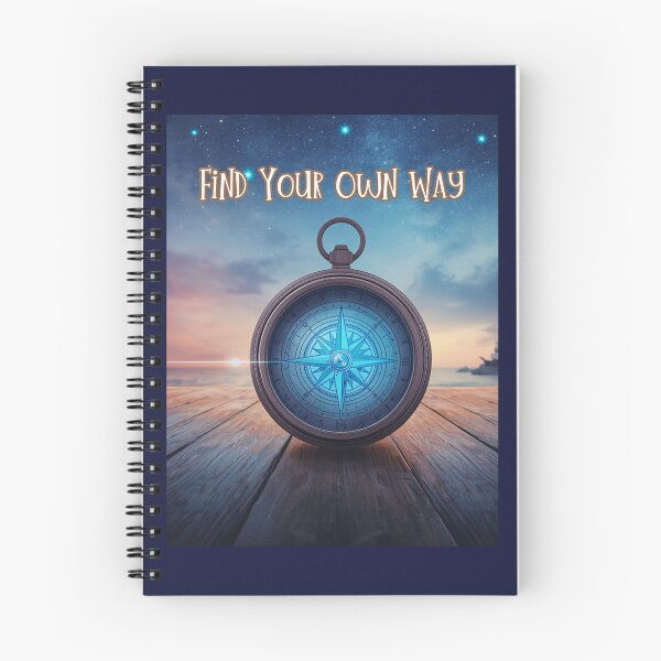 Item preview, Find Your Own Way Magical Compass Illustration designed and sold by TheFrameVault.