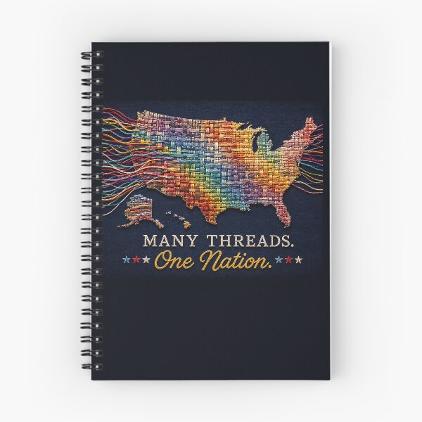 Item preview, ✂️ STITCHED TOGETHER COLLECTION ✂️- ❤️ - Many Threads One Nation v2 designed and sold by WheelieGdArt.