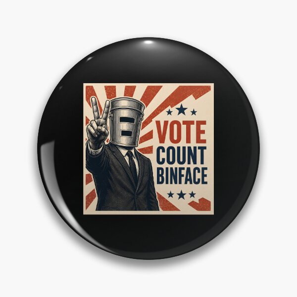 Item preview, Vote Count Binface Funny British Election Parody designed and sold by Marblaes00.