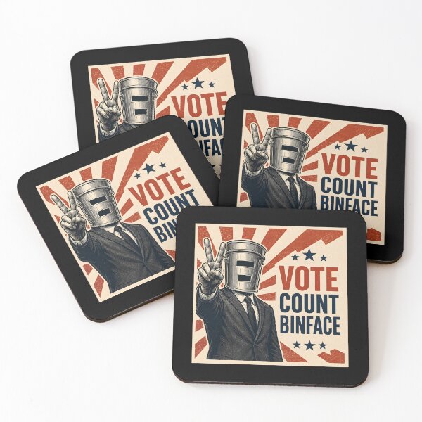 Item preview, Vote Count Binface Funny British Election Parody designed and sold by Marblaes00.