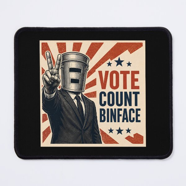 Item preview, Vote Count Binface Funny British Election Parody designed and sold by Marblaes00.