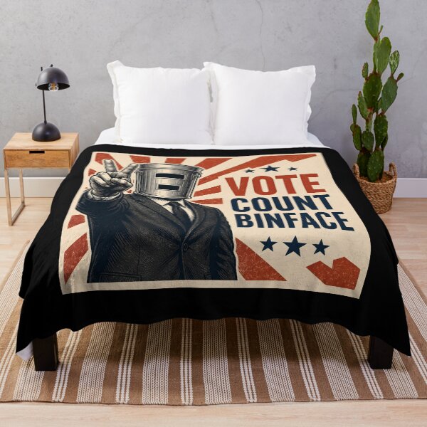 Item preview, Vote Count Binface Funny British Election Parody designed and sold by Marblaes00.