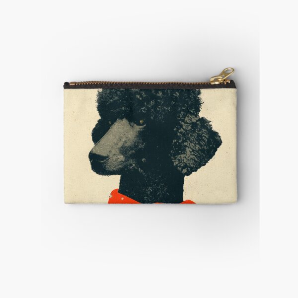Item preview, Poodle, Cosy Scarf Wall Art designed and sold by MarkedArtPrints.