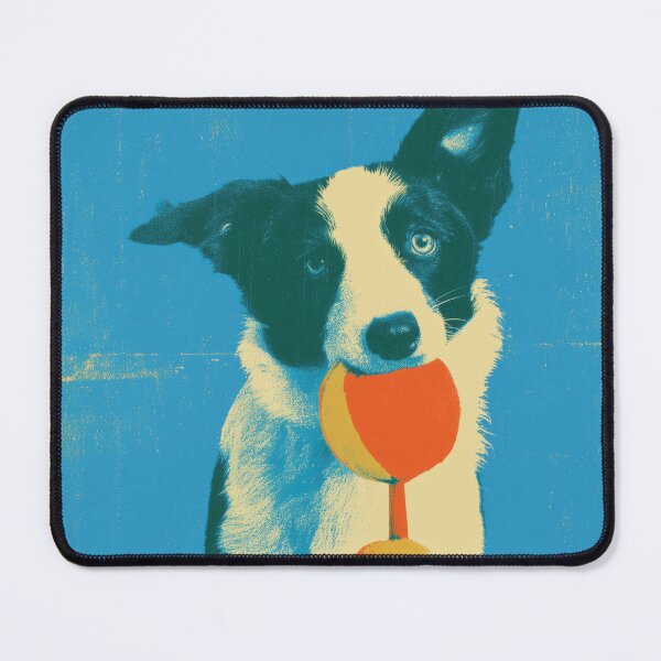 Item preview, Border Collie, Playful Pop Wall Art designed and sold by MarkedArtPrints.