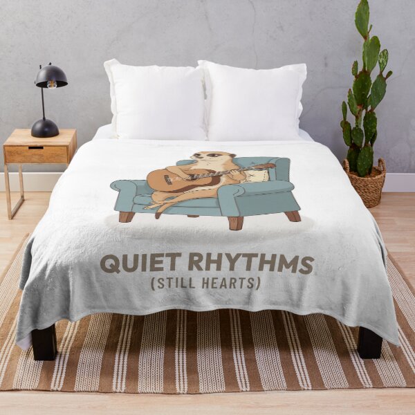 Item preview, Meerkat Playing Guitar Acoustic Vintage Aesthetic designed and sold by Cozy Vintage Animal.