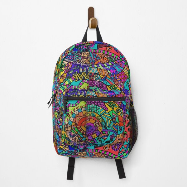 Item preview, Bloomverse - Psychedelic Stained Glass Mandala designed and sold by Selena.m.studio.