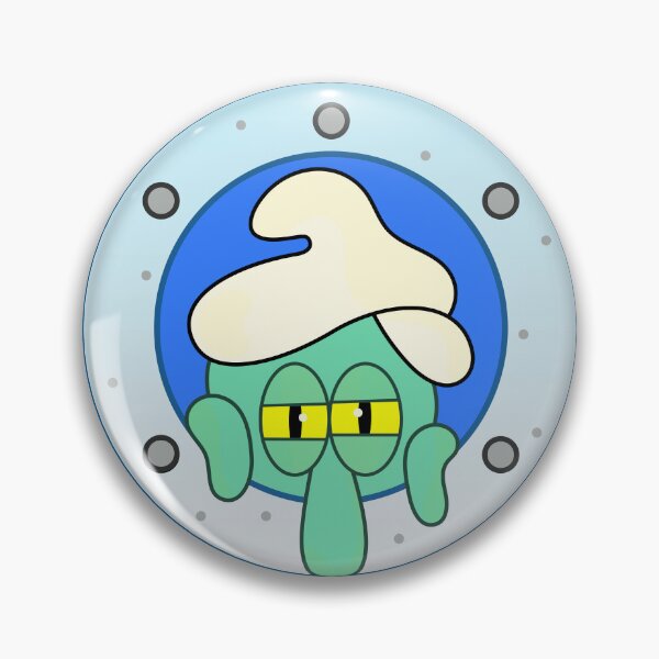 Item preview, Squidward Through the window designed and sold by DibujandoPorfa.